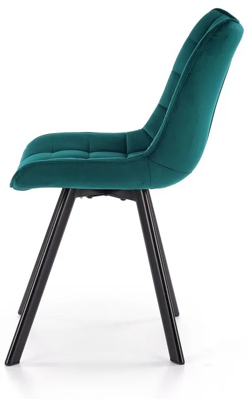 Scaun K332 velvet turcoaz