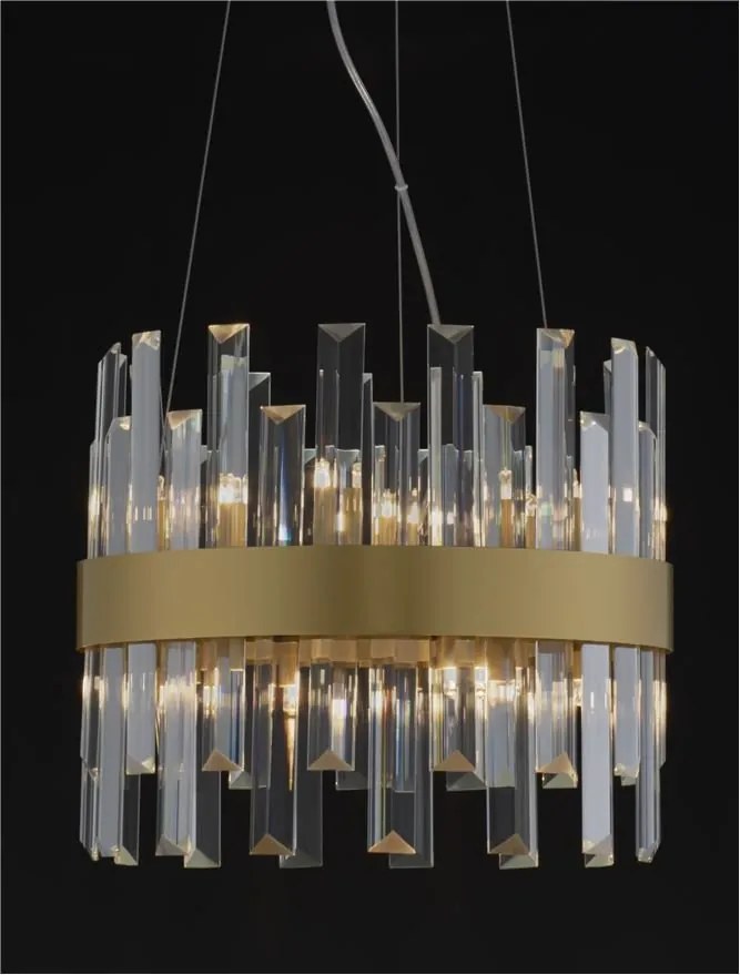 Lustra suspendata eleganta design modern Crown 35cm