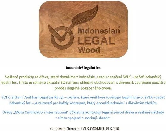 HOLYWOOD DIVERO Balansoar de grădină din lemn - lemn de tec