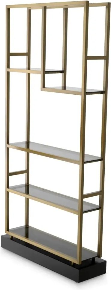 Raft design LUX, Otel Alama Periata, Sticla Fumurie, Corrado I