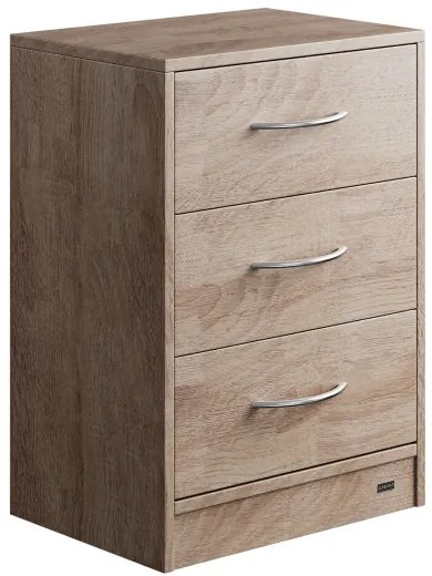 Deuba Noptiera Eloise 54x39x28cm - stejar