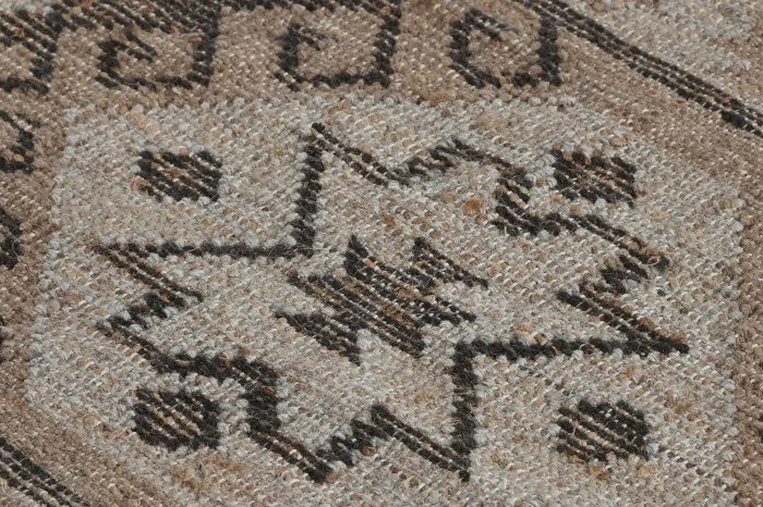 Covor kilim decorativ natural din iută și bumbac , "Kilim"