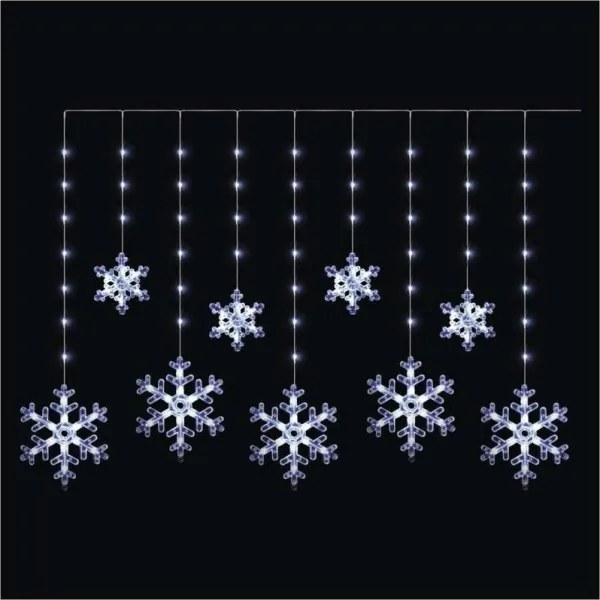 Instalație luminoasă LED de exterior 131xLED/1,6m IP44 alb rece