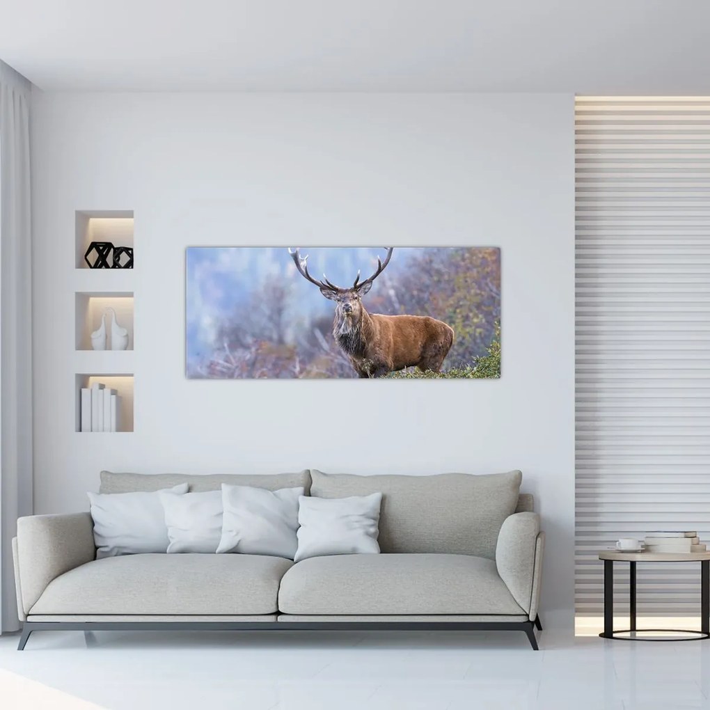 Tablou - Cerb în peisaj (120x50 cm)