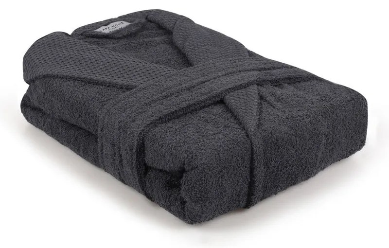 Halat gri antracit XL din bumbac Cappa – Foutastic