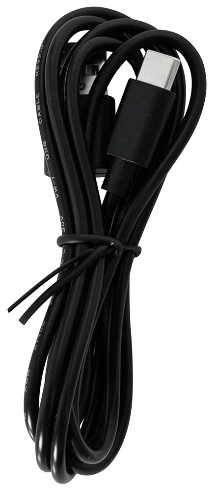 Lampă de masă gri reîncărcabilă, cu LED și variator, IP54 - Jude