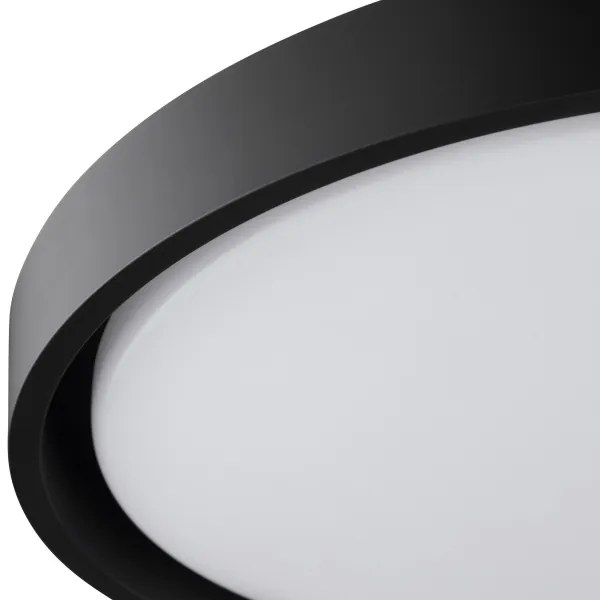 Brilliant – Plafonieră LED SENORA, 24 W, 230 V, 2700–6500 K, Ø 41 cm, negru