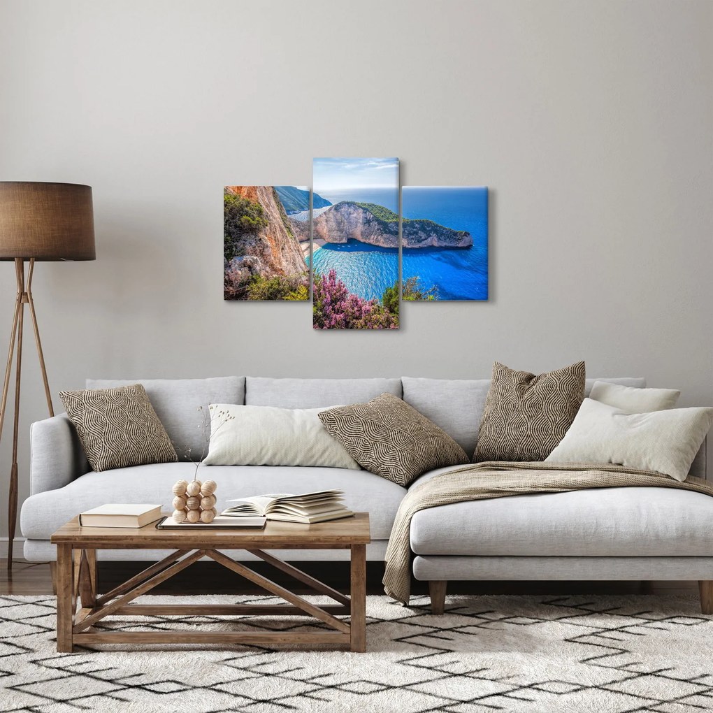 Tablou - Plaja Navagio, Grecia (90x60 cm)