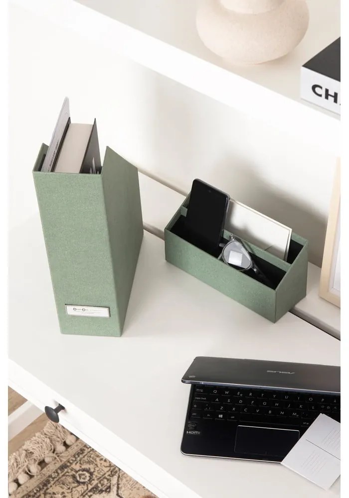 Organizatoare 4 buc. din carton Hugo Canvas Paper Laminate – Bigso