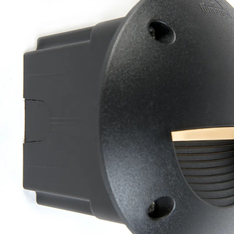 Spot modern pentru exterior negru inclusiv LED IP65 - Leti