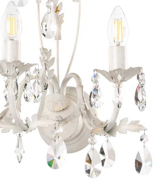 Aplică TERESA 3xE14/6W/230V alb ONLI