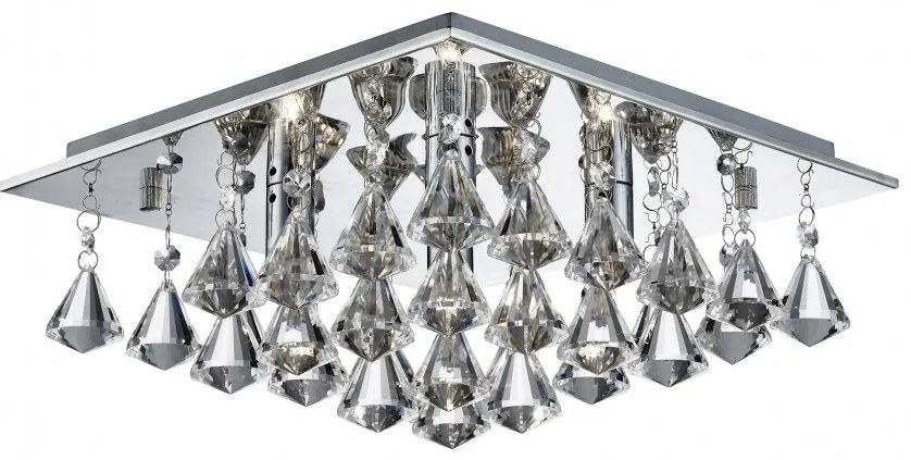 Plafoniera eleganta design modern Hanna 4L 7304-4CC SRT