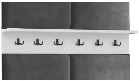 Cuier pentru hol White/Grey