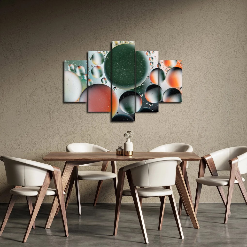 Tablou abstract - buline (150x105 cm)