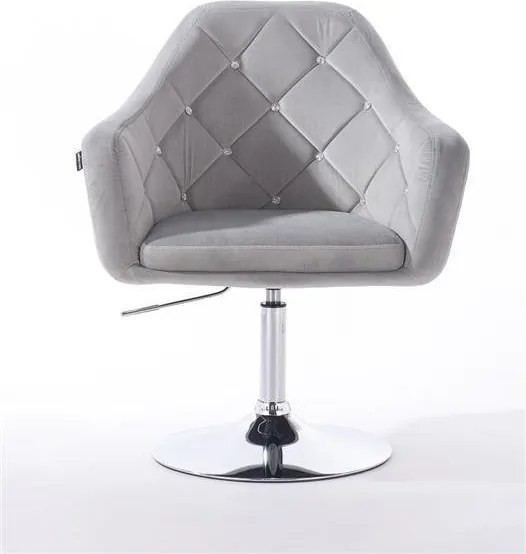 HR830 SCAUN CATIFEA GRI OŢEL
