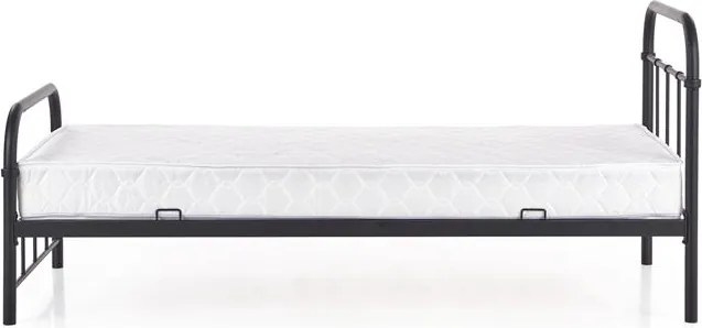 Pat de o persoană 90 cm Lashell 90 (fără saltea) (negru). 1039454