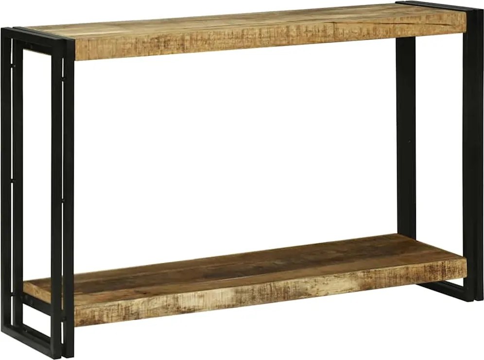 vidaXL Masă de consolă Maro 120 x 33 x 75 cm Lemn de mango solid