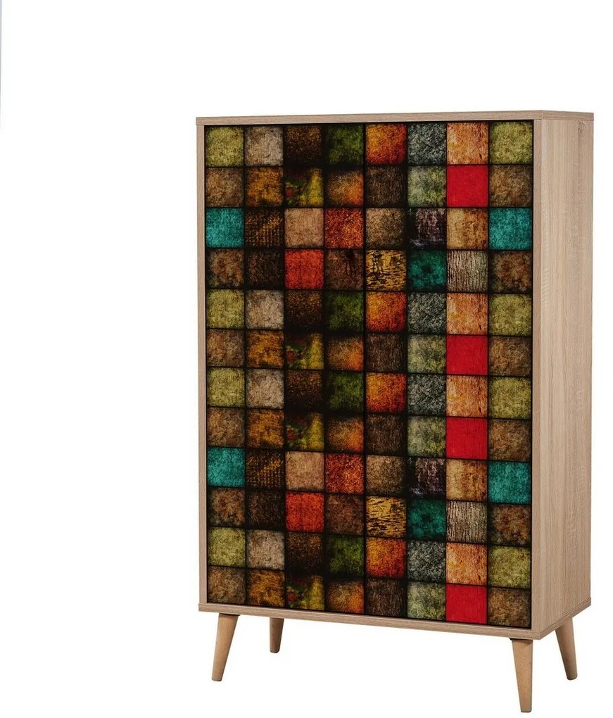 Dulap Mega Sonoma Oak Cubes