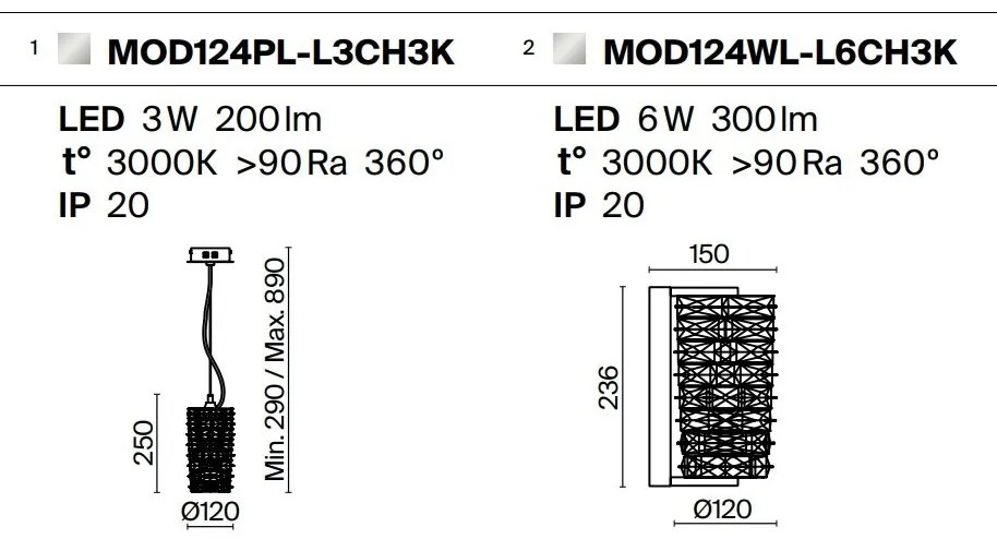 Aplica de perete LED design modern Coil