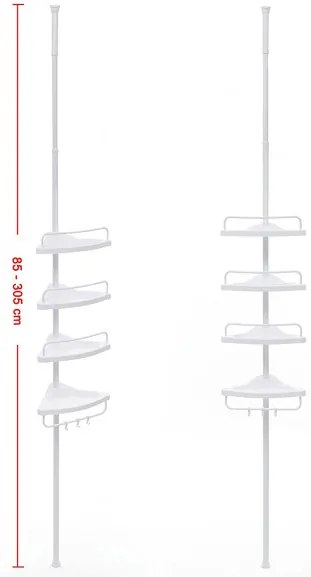 Suport Baie Corner 2, 85-305 cm