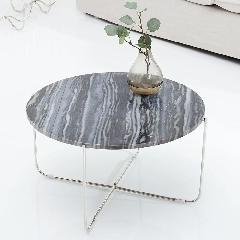 Masuta moderna Noble marmura gri/ argintiu A-38011 VC