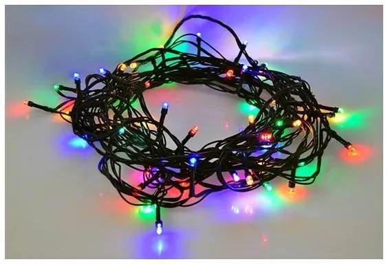 Solight 1V101-M-1 - Ghirlandă LED de Crăciun 100xLED/8 funcții 13m IP44 multicoloră