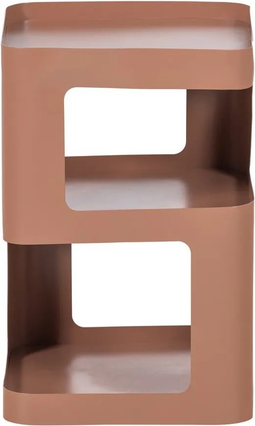 Măsuță auxiliară din metal 35x35 cm Riv – WOOOD