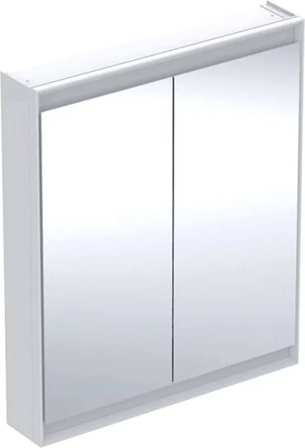 Dulap cu oglinda Geberit One ComfortLight 75 cm alb