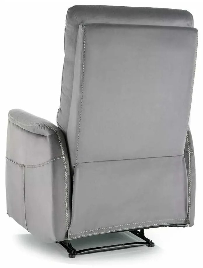 Scaun de masaj Vinci Velvet, gri