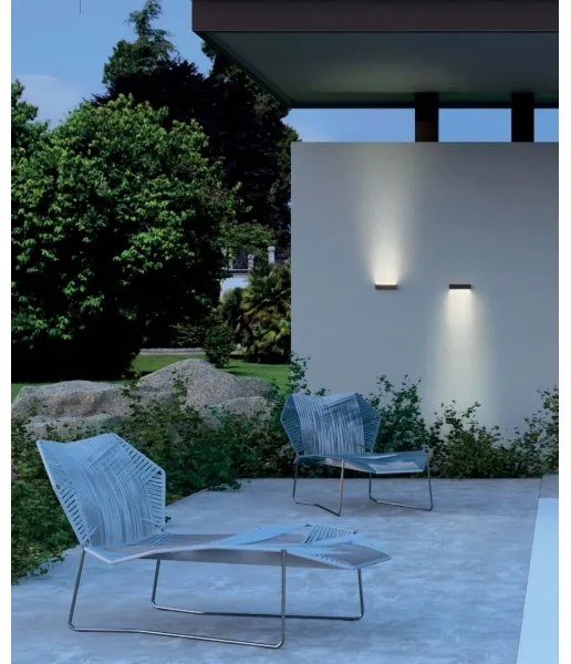 Aplică LED de exterior OMNIA LED/12W/230V 3000K IP54 gri Redo 90394