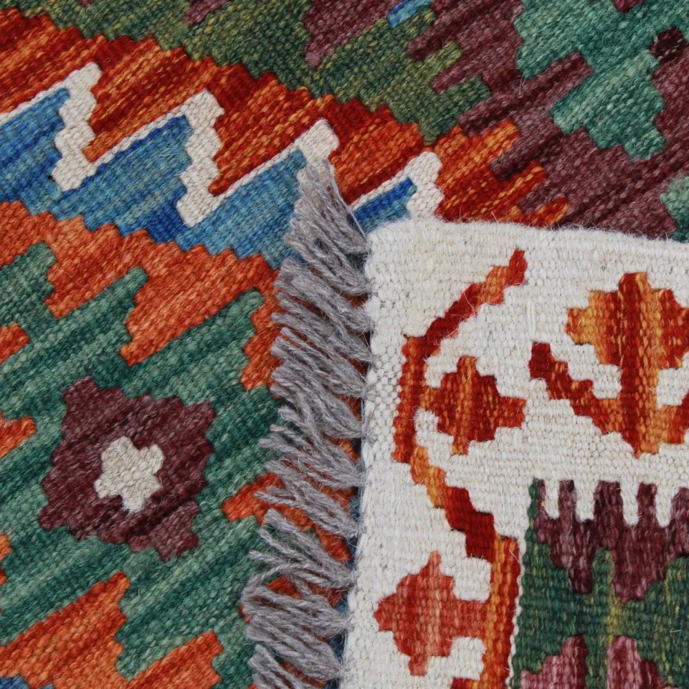 Covor kilim Chobi 157x104 kilim din lână țesut manual