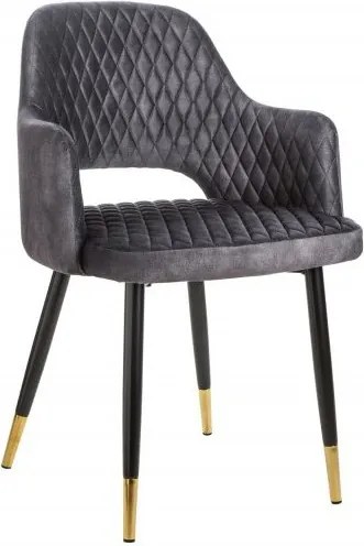 Set de 2 scaune elegante Paris gri