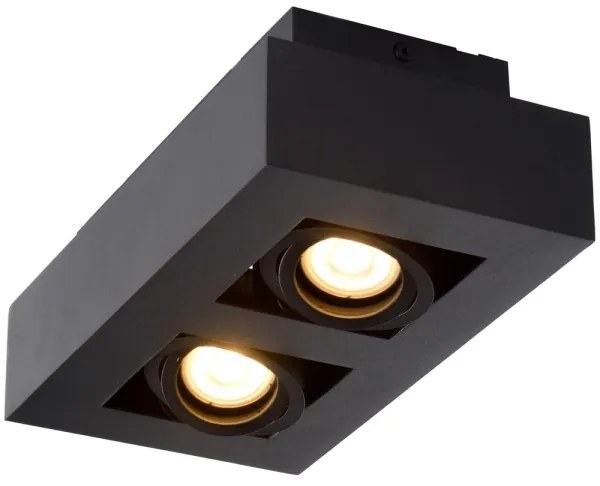 Spot LED Lucide 09119/11/30 XIRAX 2xGU10/5W/230V negru
