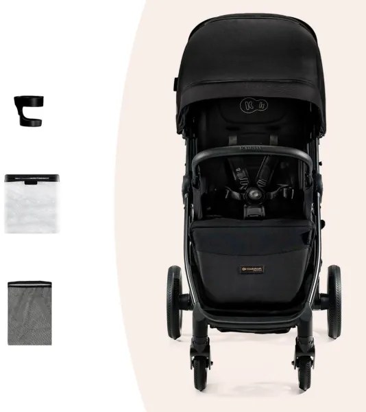 Cărucior de copii KINDERKRAFT SELECT MITZY Ink black