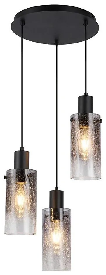 Lustră pe cablu Rabalux 72038 FUMEA 3xE27/60W/230V