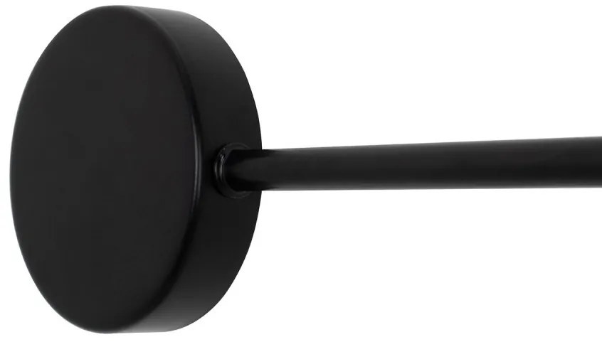 Aplica de perete LED design ambiental SHADOW L negru