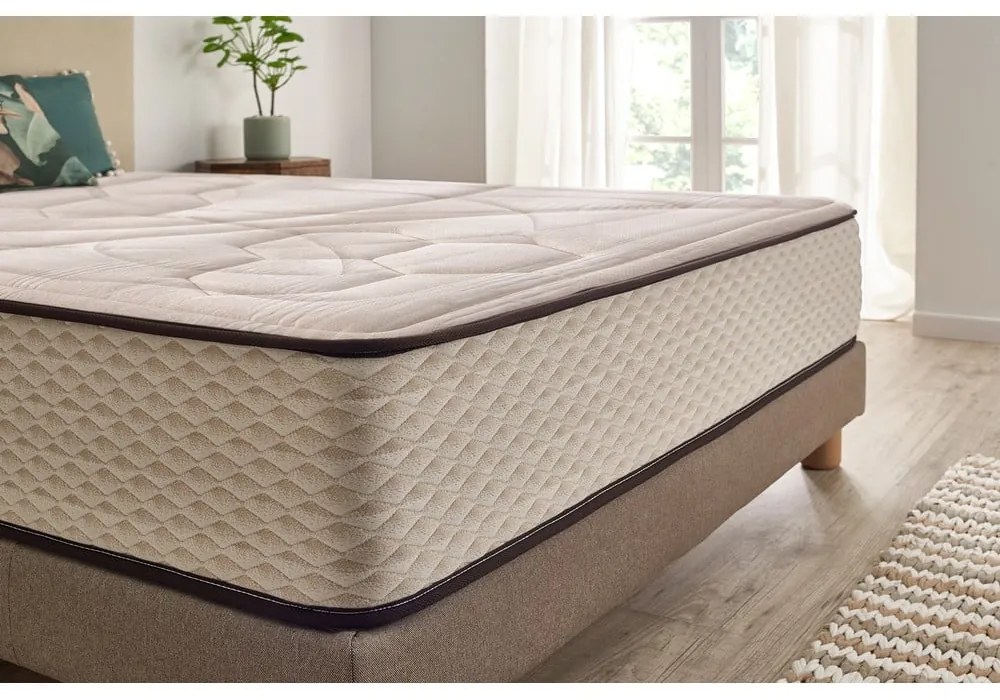 Saltea mediu-fermă/extra dură din spumă reversibilă 200x200 cm Golden Class Max – Moonia