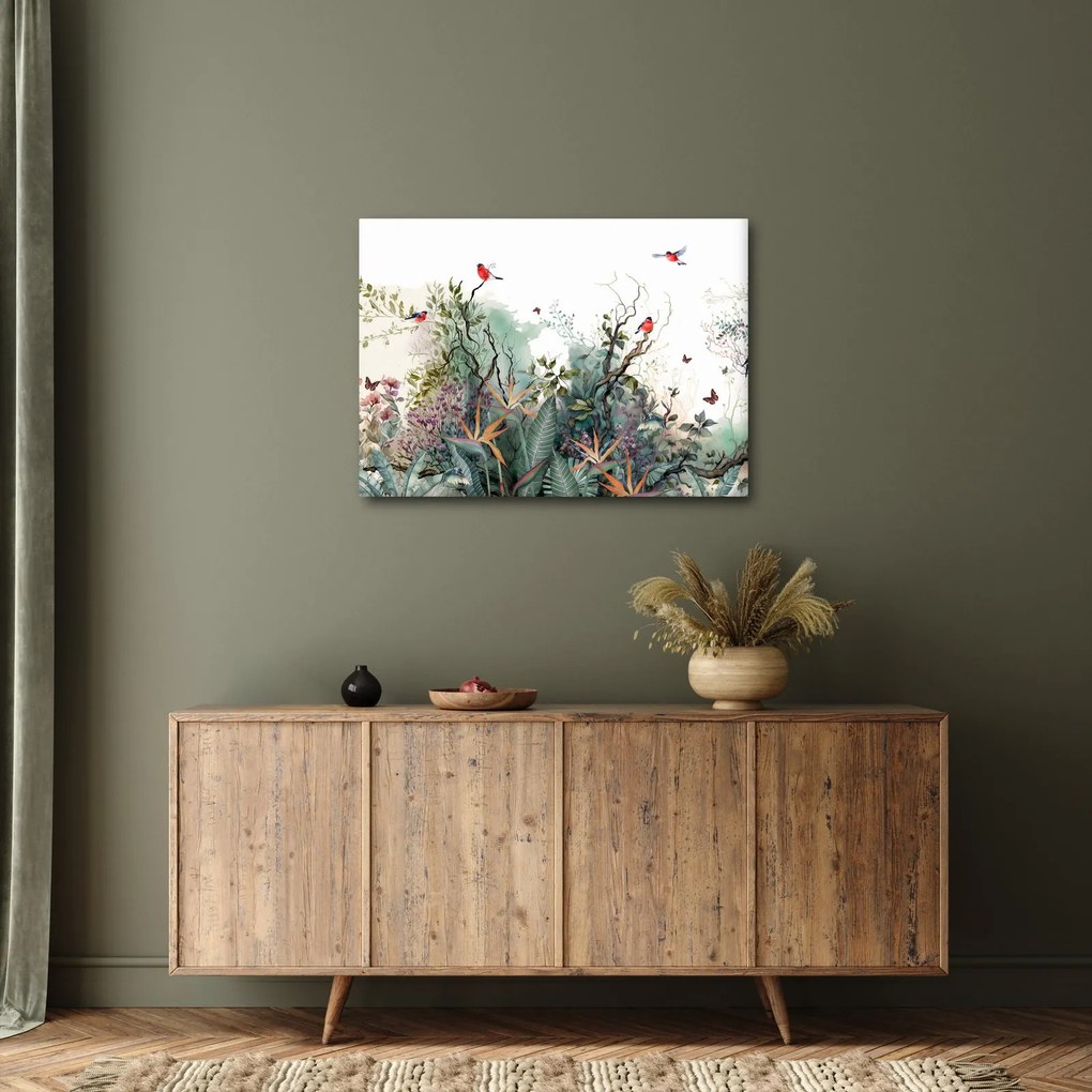 Tablou - Peisaj natural, acvariu (70x50 cm)