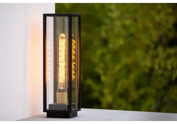 Lampă de exterior Lucide 27805/50/30 LAURENS 1xE27/15W/230V IP54 50 cm negru