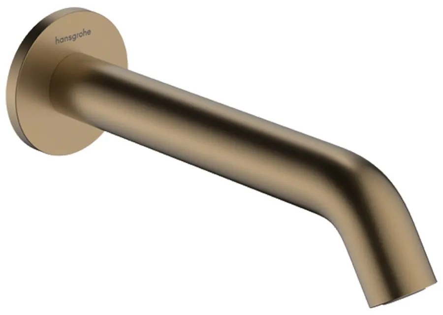 Pipa pentru cada Hansgrohe Tecturis S 20 cm finisaj bronz periat