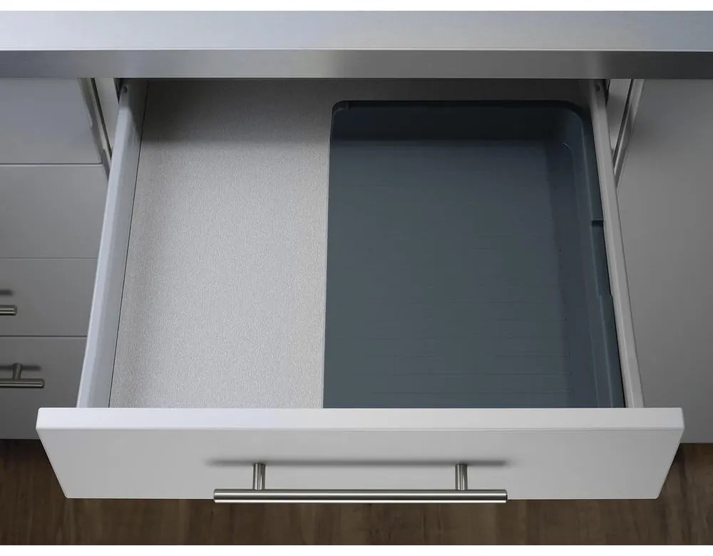 Sertar reglabil pentru tacâmuri Joseph Joseph DrawerStore, gri