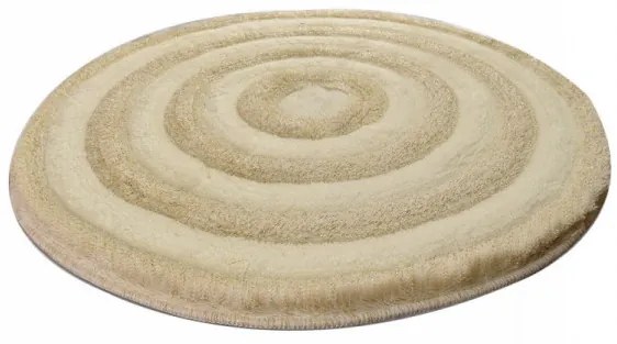 Covoraș de Baie Round, Ø 90 cm, Crem