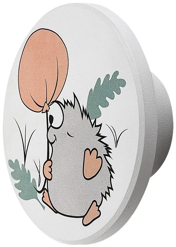 Aplica camera copii motiv arici si balon Hedgy LED CCT