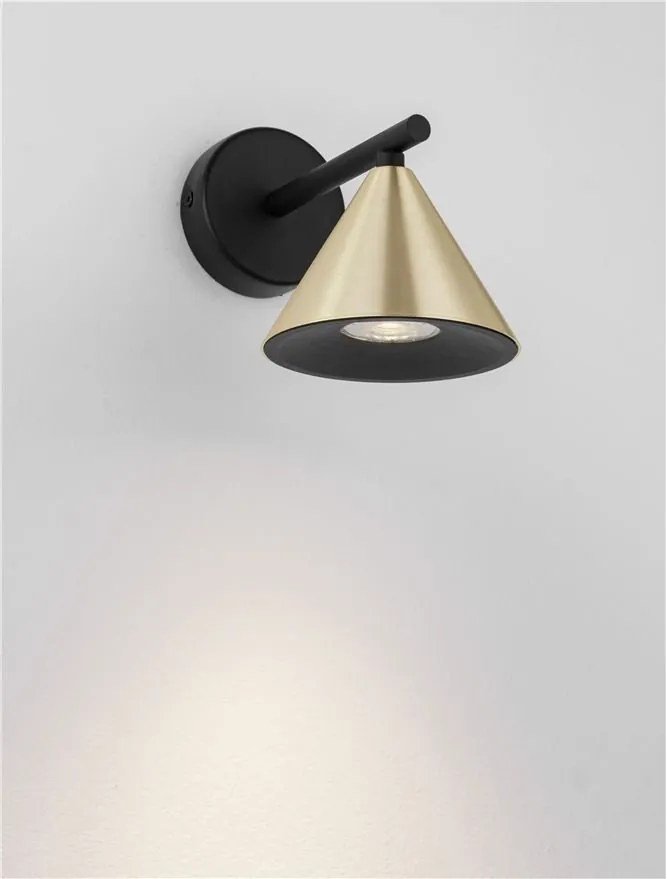 Aplica cu Spot CONICO auriu, NVL-9011426