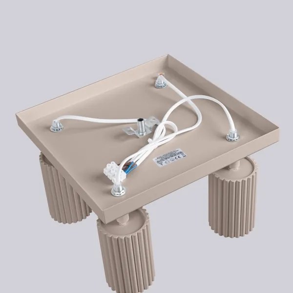 Brilagi - Spot LED de tavan CRESTO 4x GU10/10W/230V taupe