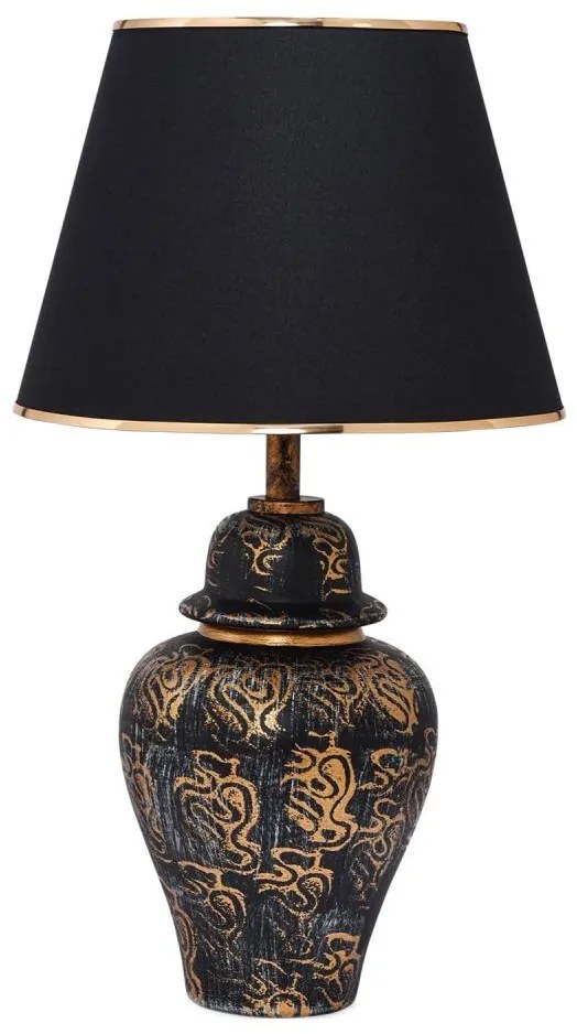 Lampă de masă 1xE27/40W/230V negru