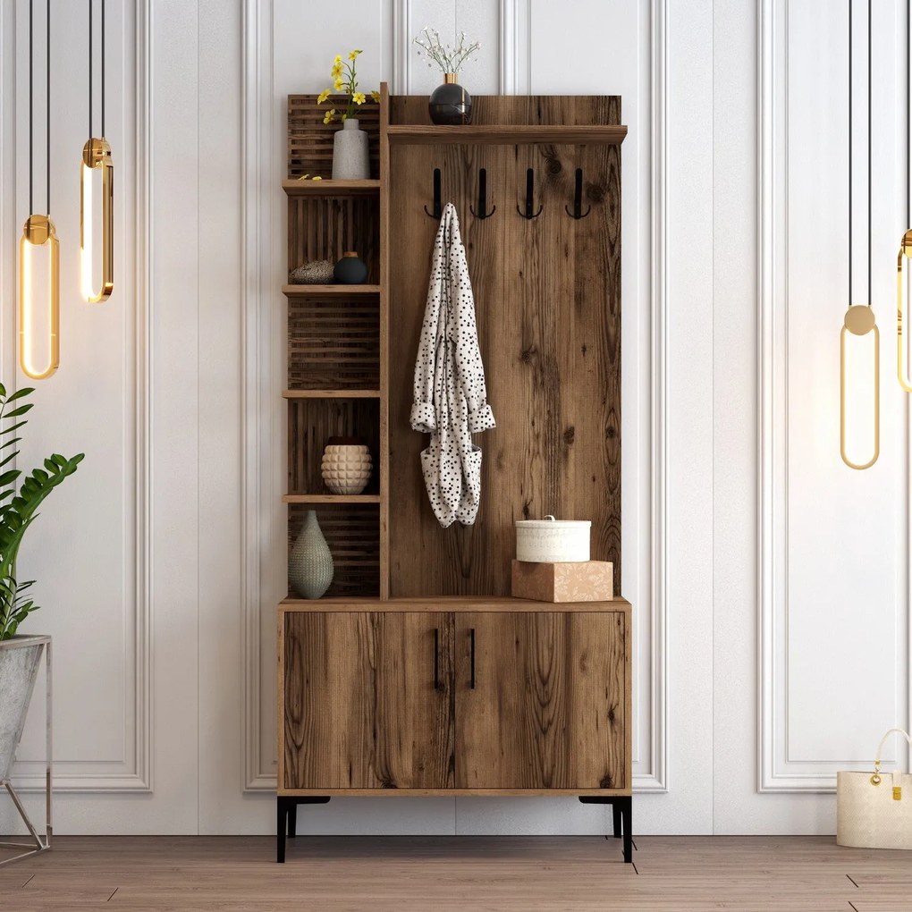 Cuier Viyana D - Walnut