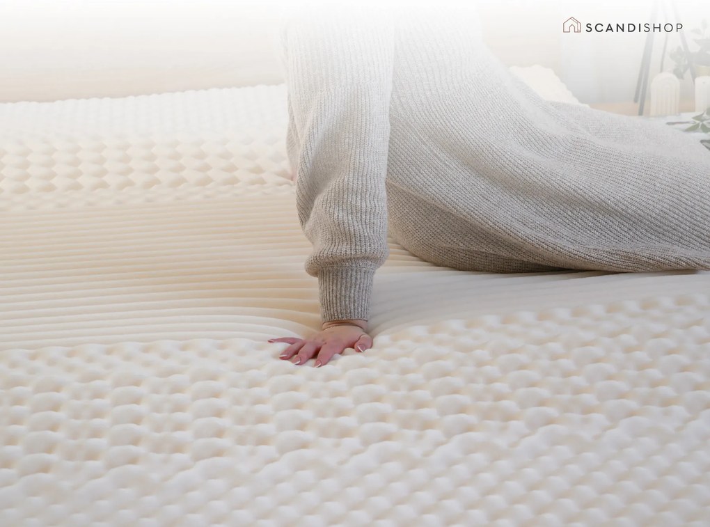 Saltea cu arcuri impachetate individual si fibra de cocos COCO MAXI 20 cm 90x200 cm Protectie saltea: Incluzine protectia de saltea