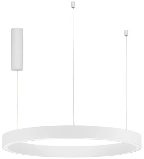 Lustra LED suspendata design circular STING White 80cm