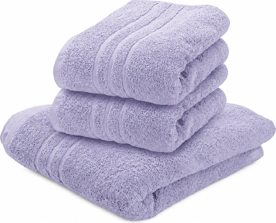 Prosop CLASSIC COLOR 70 x 140 cm lavanda, 100% bumbac